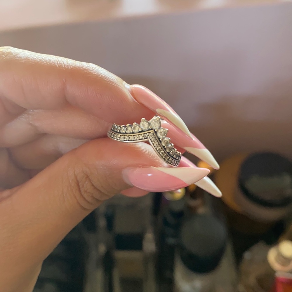 Crown Pandora ring